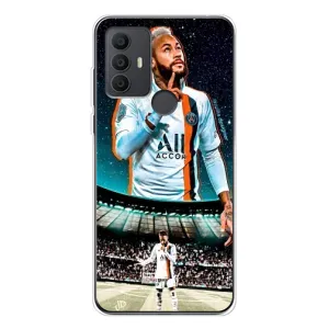 Силиконовый Чехол TCL 30 SE (Неймар ПСЖ)