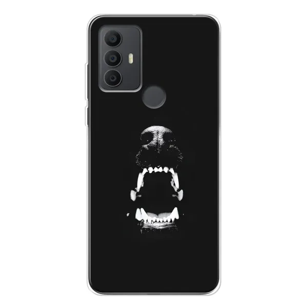 Чехол с рисунком «Пасть добермана» для TCL 30 SE