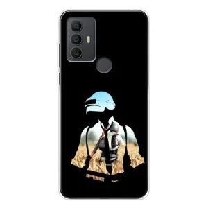 Чохол з картинкою "Герой Pubg" на TCL 30 SE (Пубг мен)
