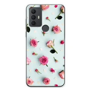 Чехлы с принтом Розочки для TCL 30 SE (Разные цветы)
