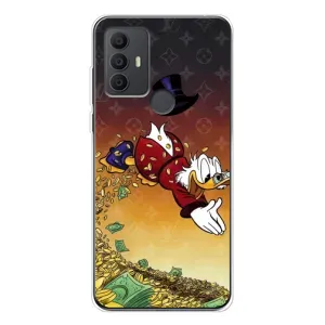 Силіконовий чохол для TCL 30 SE (Скрудж Луі Віттон)