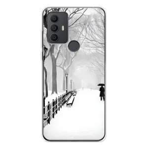 Чехлы на Новый Год TCL 30 SE (Снегом замело)