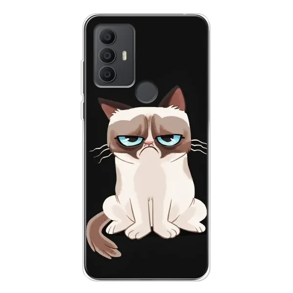 Чехол с рисунком «Взгляд кота» для TCL 30 SE Чехол с рисунком «Взгляд кота» для TCL 30 SE