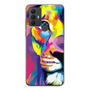 Чохол з картинкою на TCL 30 SE (Яскравий Лев)