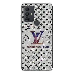 Чехол Стиль Louis Vuitton на TCL 30 SE (Яркий LV)