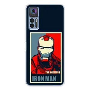 Чохол Супергерой Залізна Людина на TCL 30 (Art Iron man)