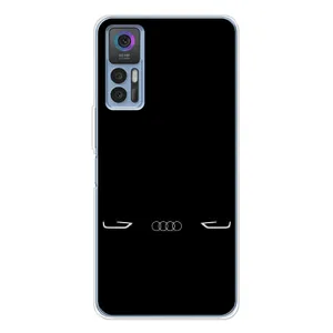 Силіконовий бампер з картинкою машини на TCL 30 (Сілует Audi)