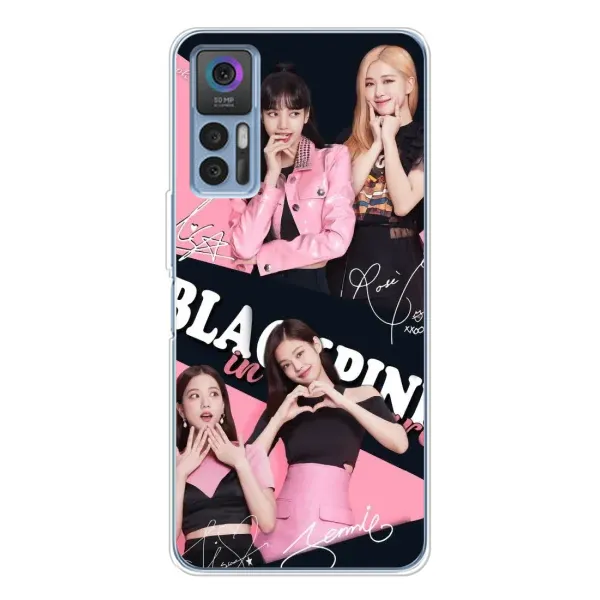 Чехол с рисунком «BLACKPINK» для TCL 30