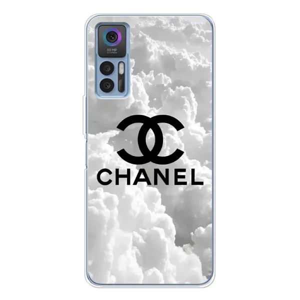 Чехол с рисунком «CHANEL» для TCL 30 Чехол с рисунком «CHANEL» для TCL 30
