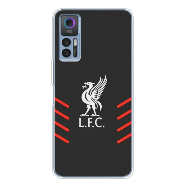 Чехол с рисунком «Эмблема Liverpool» для TCL 30
