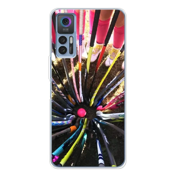 Чехол с рисунком «Флорбол» для TCL 30 Чехол с рисунком «Флорбол» для TCL 30