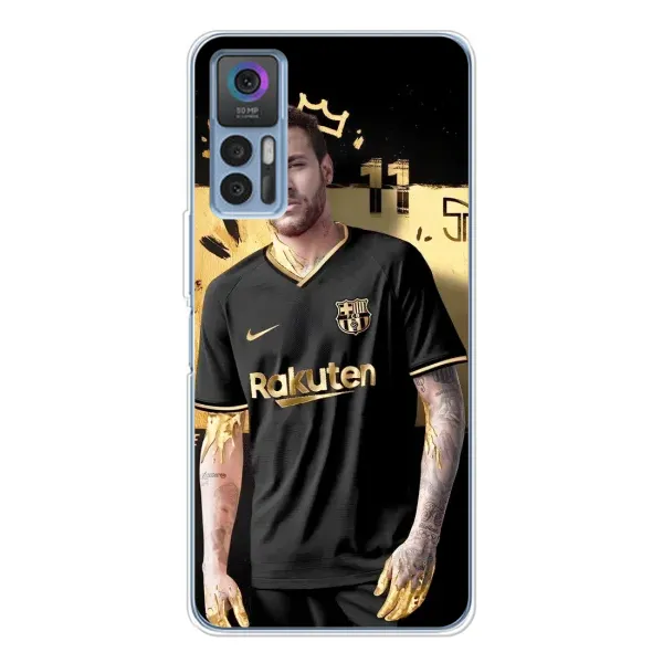 Чехол с рисунком «Gold Neymar» для TCL 30 Чехол с рисунком «Gold Neymar» для TCL 30