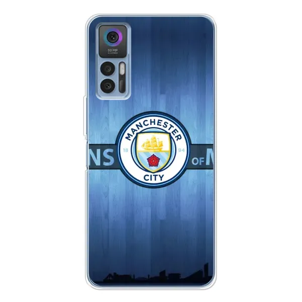 Чехол с рисунком «ManCity» для TCL 30