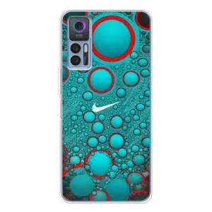 Силиконовый Чехол на TCL 30 с картинкой Nike