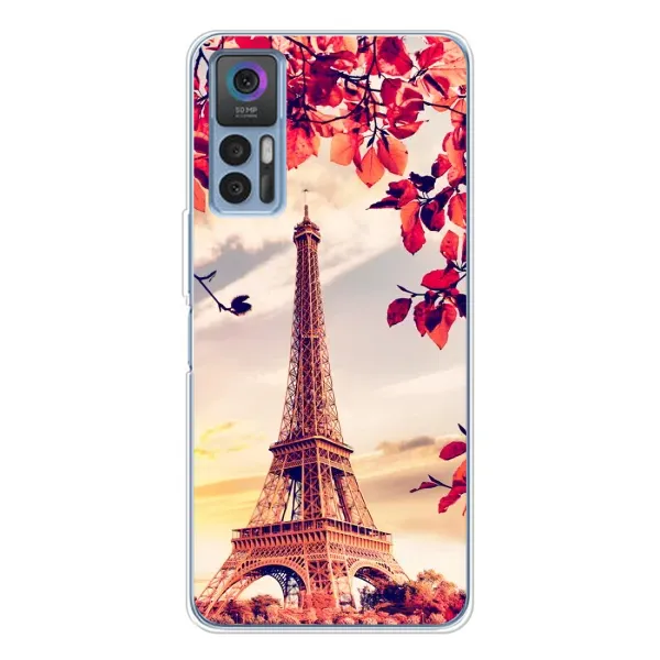 Чехол с рисунком «Paris photo» для TCL 30 Чехол с рисунком «Paris photo» для TCL 30
