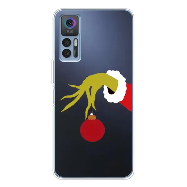 Чохол з малюнком «Рука Грінча» для TCL 30 Чохол з малюнком «Рука Грінча» для TCL 30