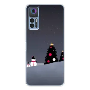 Чехлы на Новый Год TCL 30 (Снеговички)
