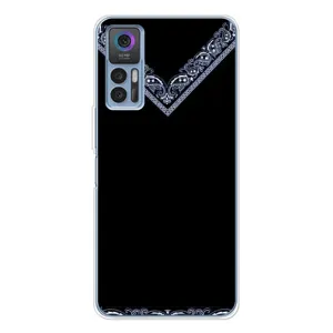Силиконовый Чехол на TCL 30 (Воротник вышиванки)