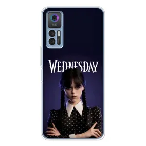 Чехлы с принтом Уэнсдей на TCL 30 (Wednesdey)