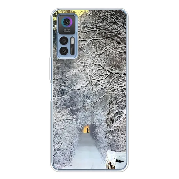 Чехол с рисунком «Заметель» для TCL 30