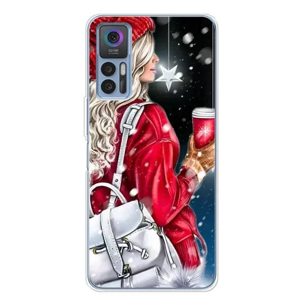Чехол с рисунком «Зима пришла» для TCL 30