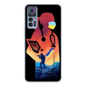 ЗСУ Чехлы (TPU) для TCL 30 (ЗСУ Врач)