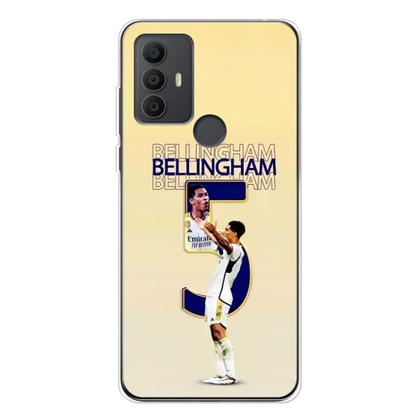 Чехол с рисунком «Беллингем ,Реал 5» для TCL 306