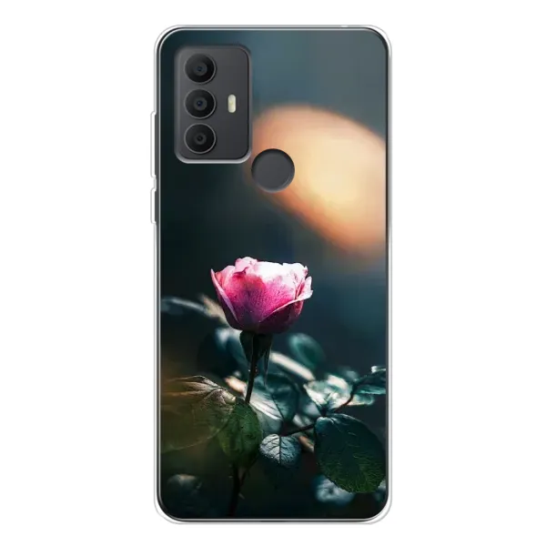 Чехол с рисунком «Цветок ночной» для TCL 306 Чехол с рисунком «Цветок ночной» для TCL 306