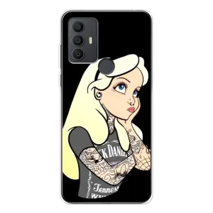 Чехол Стильные девушки на TCL 306 (Девушка обиделась)