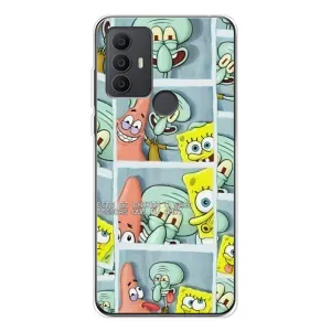 Силиконовый чехол Спанч Боб на 306
