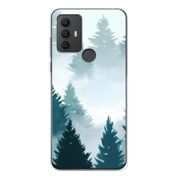 Чехол с рисунком «Горный лес» для TCL 306 Чехол с рисунком «Горный лес» для TCL 306