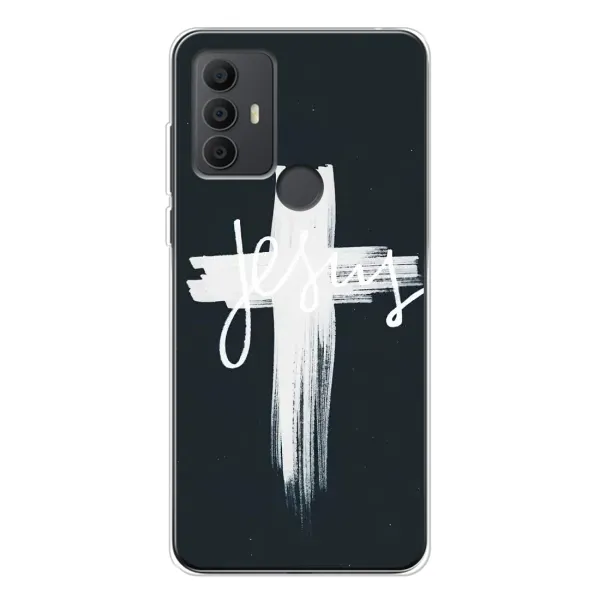 Чехол с рисунком «Jesus» для TCL 306 Чехол с рисунком «Jesus» для TCL 306