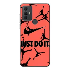 Силиконовый Чехол Nike Air Jordan на 306 (Just Do It)