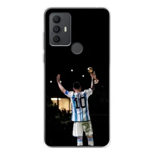 Чехлы Лео Месси Аргентина для TCL 306 (Лео Чемпион)