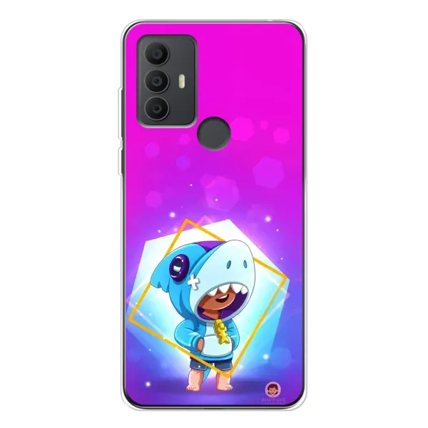 Чехол с рисунком «Леон в костюме Акулы» для TCL 306
