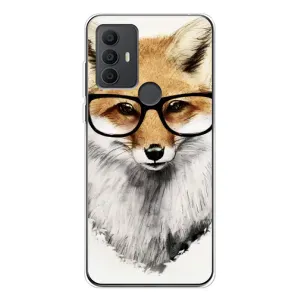 Чехол с рисунком «Лисичка» для TCL 306