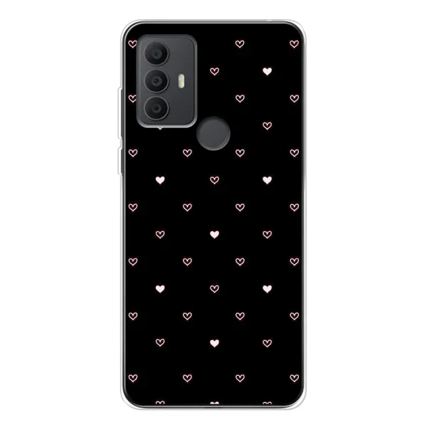 Чехол с рисунком «Маленькие сердечки» для TCL 306