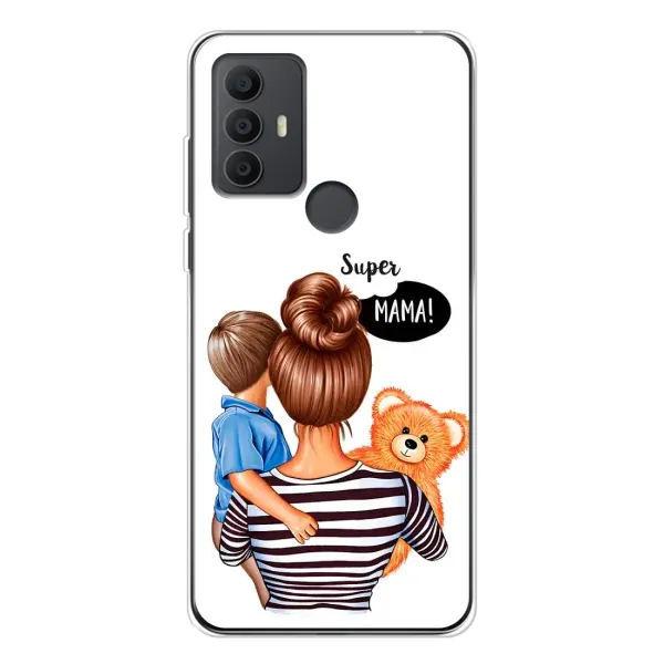 Чехол с рисунком «Мама и сын» для TCL 306 Чехол с рисунком «Мама и сын» для TCL 306