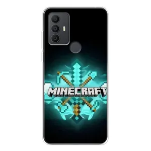 Чехол майнкрафт для TCL 306 (MineCraft 2)
