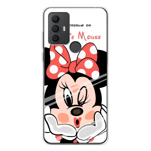 Чехол с рисунком «Minni Mouse» для TCL 306 Чехол с рисунком «Minni Mouse» для TCL 306