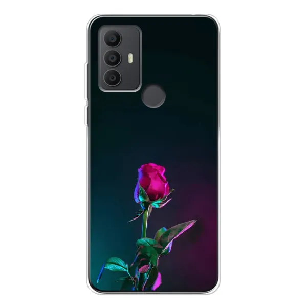 Чехол с рисунком «Ночная роза» для TCL 306 Чехол с рисунком «Ночная роза» для TCL 306
