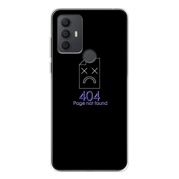 Чехол с рисунком «Ошибка 404» для TCL 306