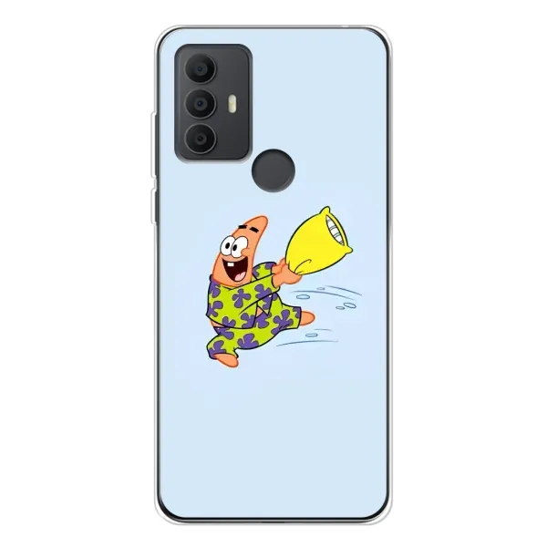 Чехол с рисунком «Патрик с подушкой» для TCL 306