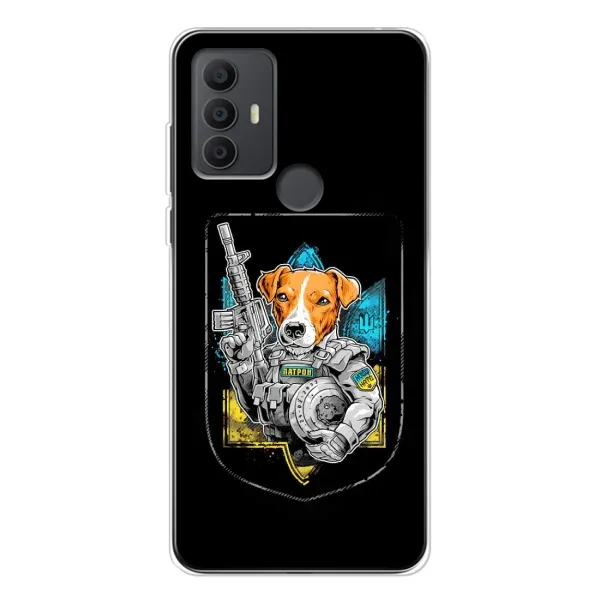 Чехол с рисунком «Патрон Воин» для TCL 306