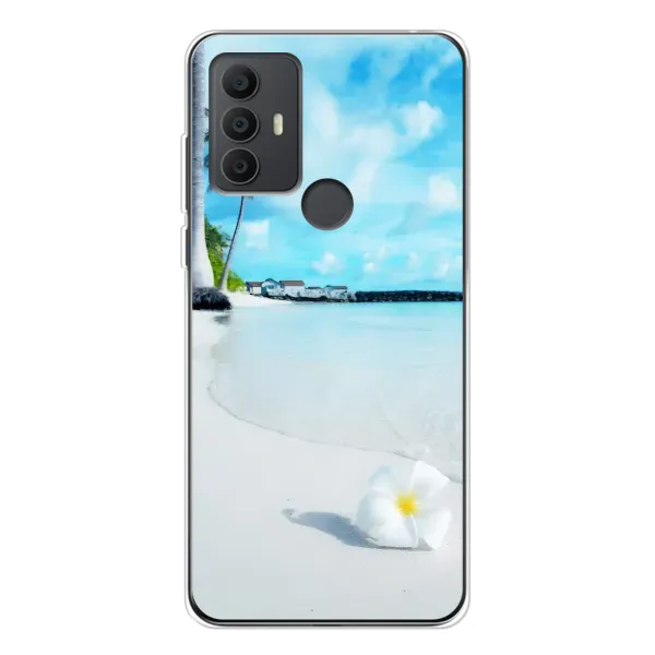 Чехол с рисунком «Пляж» для TCL 306 Чехол с рисунком «Пляж» для TCL 306