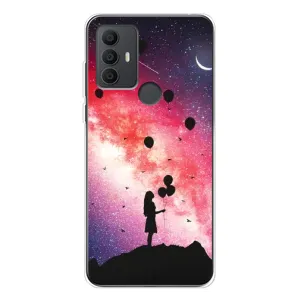 Силиконовые Чехлы Любимому человеку для TCL 306 (Шарики в небе)