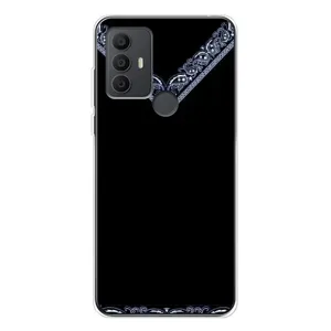 Силиконовый Чехол на TCL 306 (Воротник вышиванки)