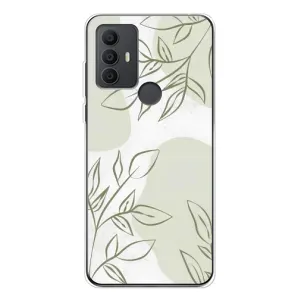 Чехол цветочный дизайн для TCL 306