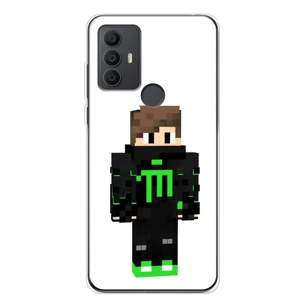 Чехол с рисунком «Зеленый мальчик» для TCL 306 Чехол с рисунком «Зеленый мальчик» для TCL 306