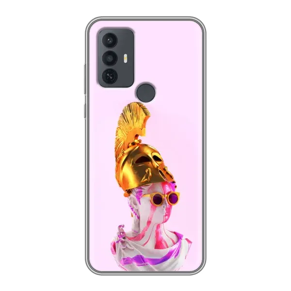 Чехол с рисунком «АРТ Статуя» для TCL 30E
